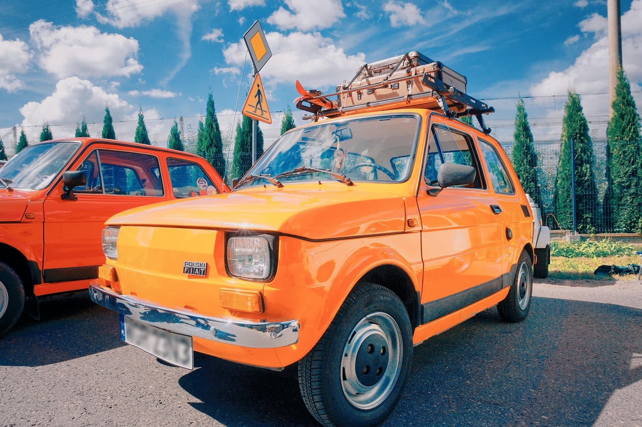 car, the vehicle, fiat 126, vintage car, fiat, car wallpapers, retro, prl